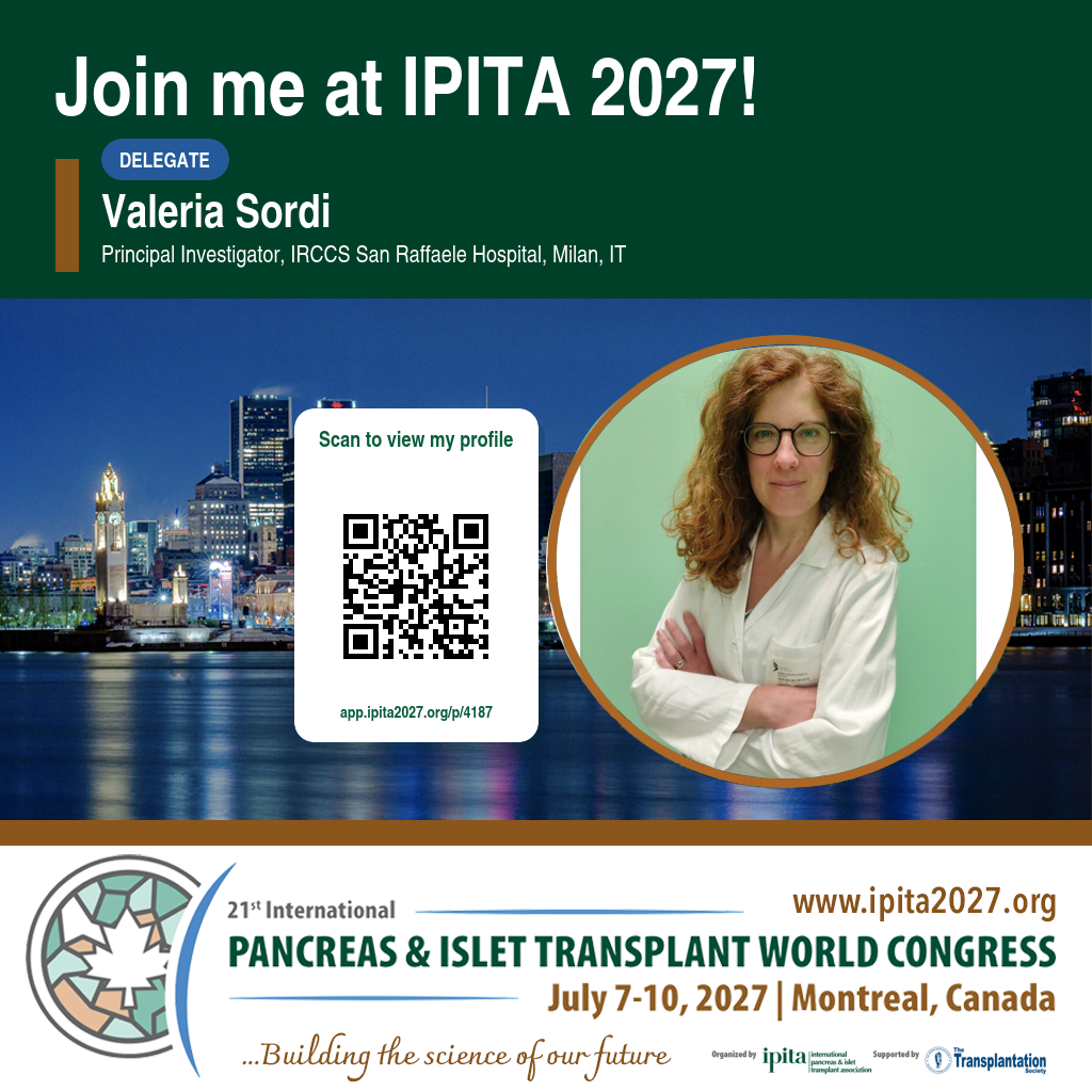 Let's Meet card for Valeria Sordi
