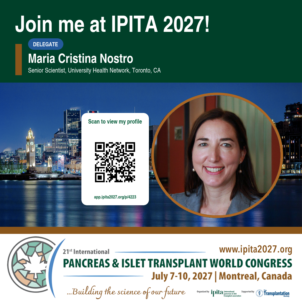 Let's Meet card for Maria Cristina Nostro
