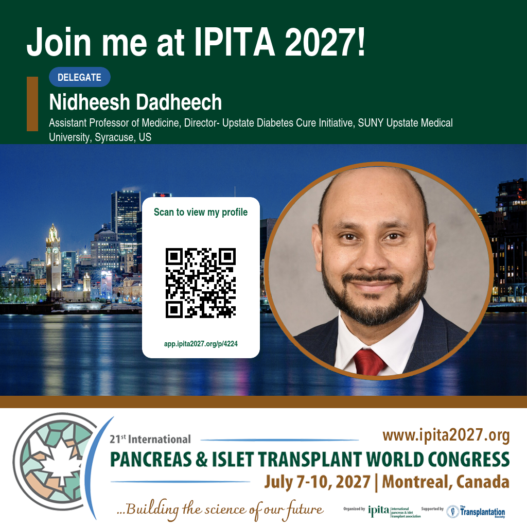 Let's Meet card for Nidheesh Dadheech