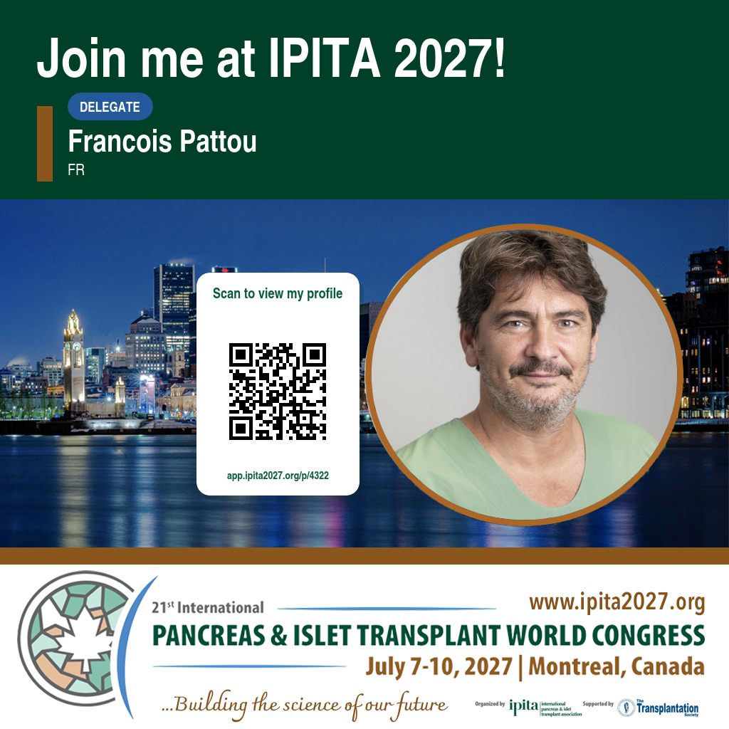 Let's Meet card for Francois Pattou